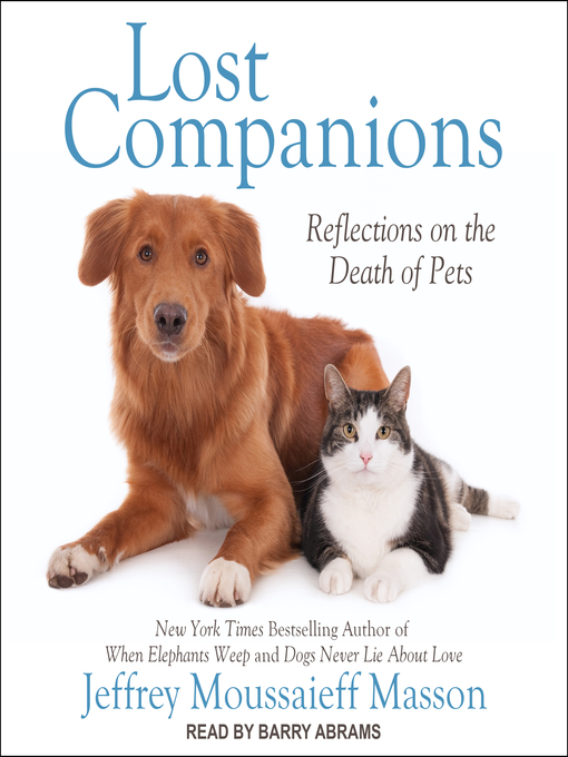 Title details for Lost Companions by Jeffrey Moussaieff Masson - Available